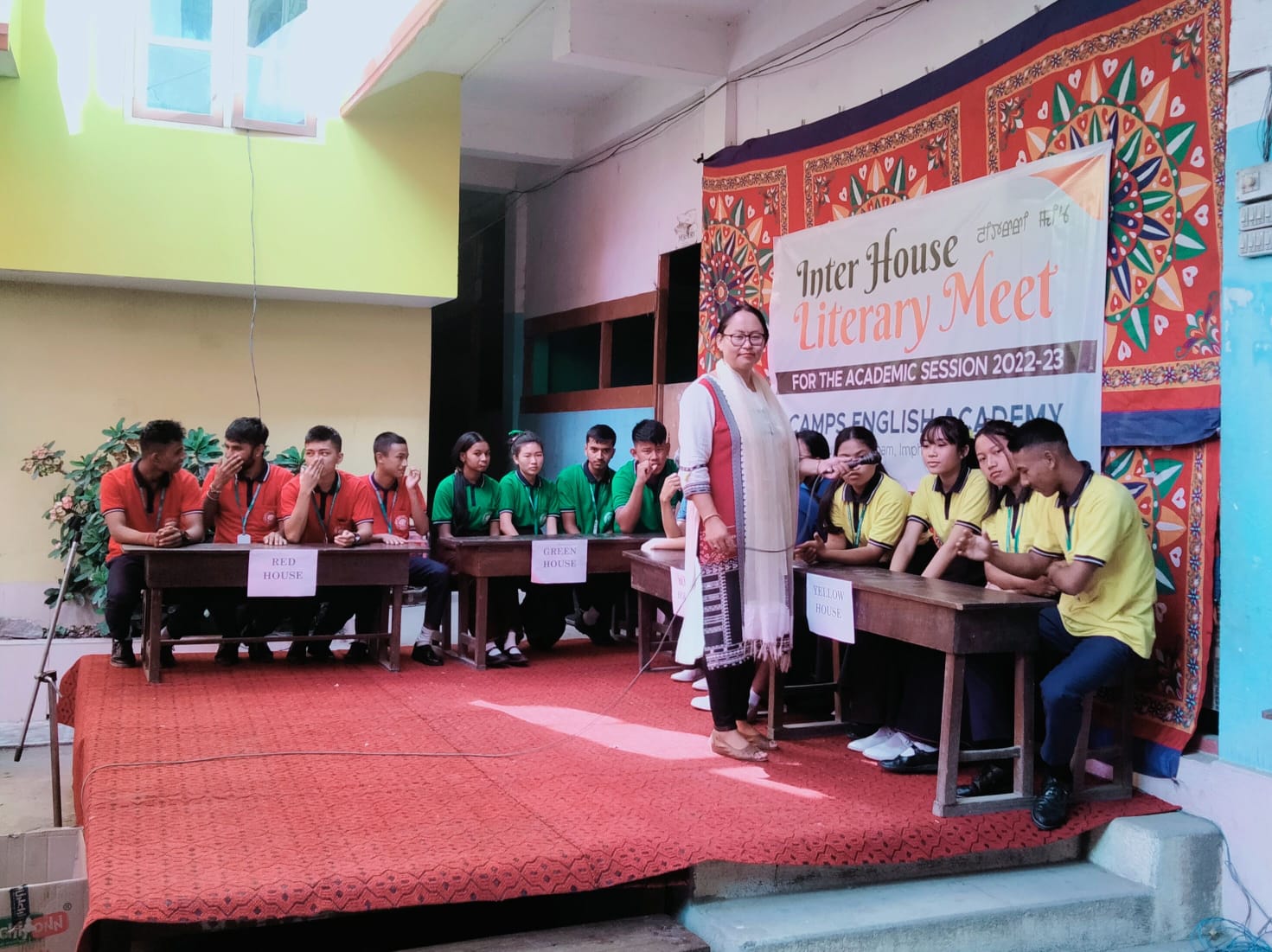 House wise School Quize Competition during School Literary Meet